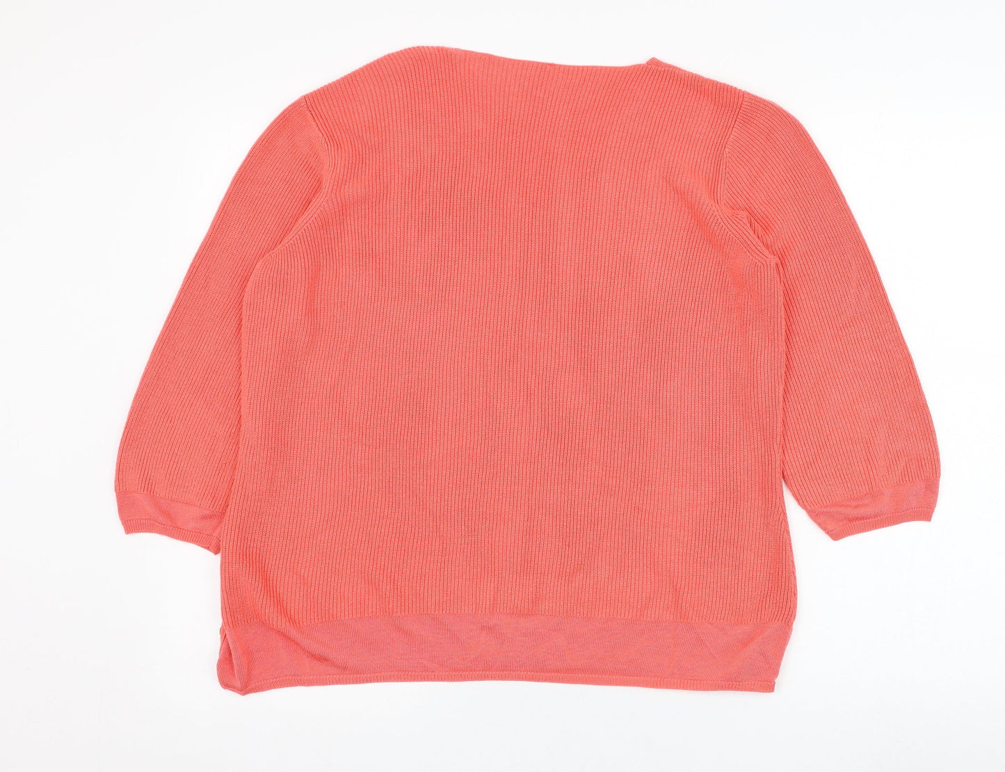Womens UK Size 16 Marks and Spencer Pink Pullover Jumper