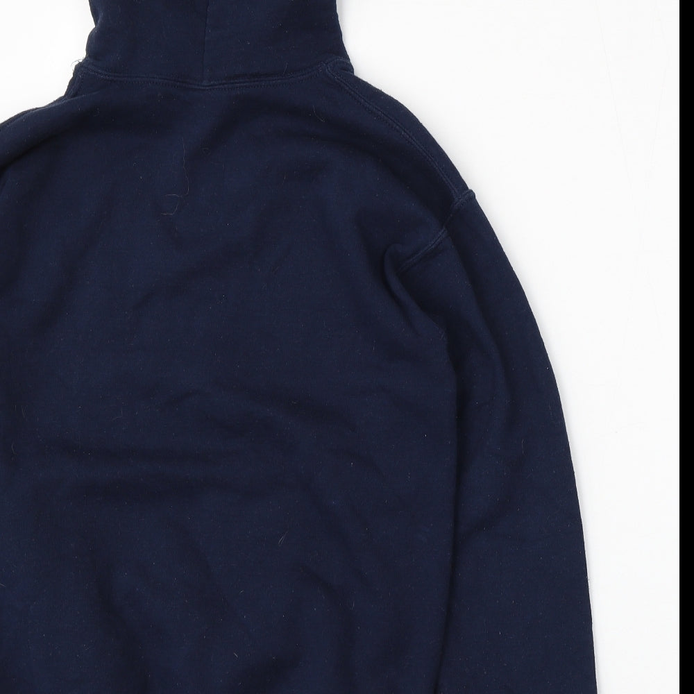Gildan Boys Blue  Cotton Pullover Hoodie Size L   - Friends