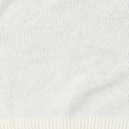 Womens UK Size L New Look White Pullover Jumper