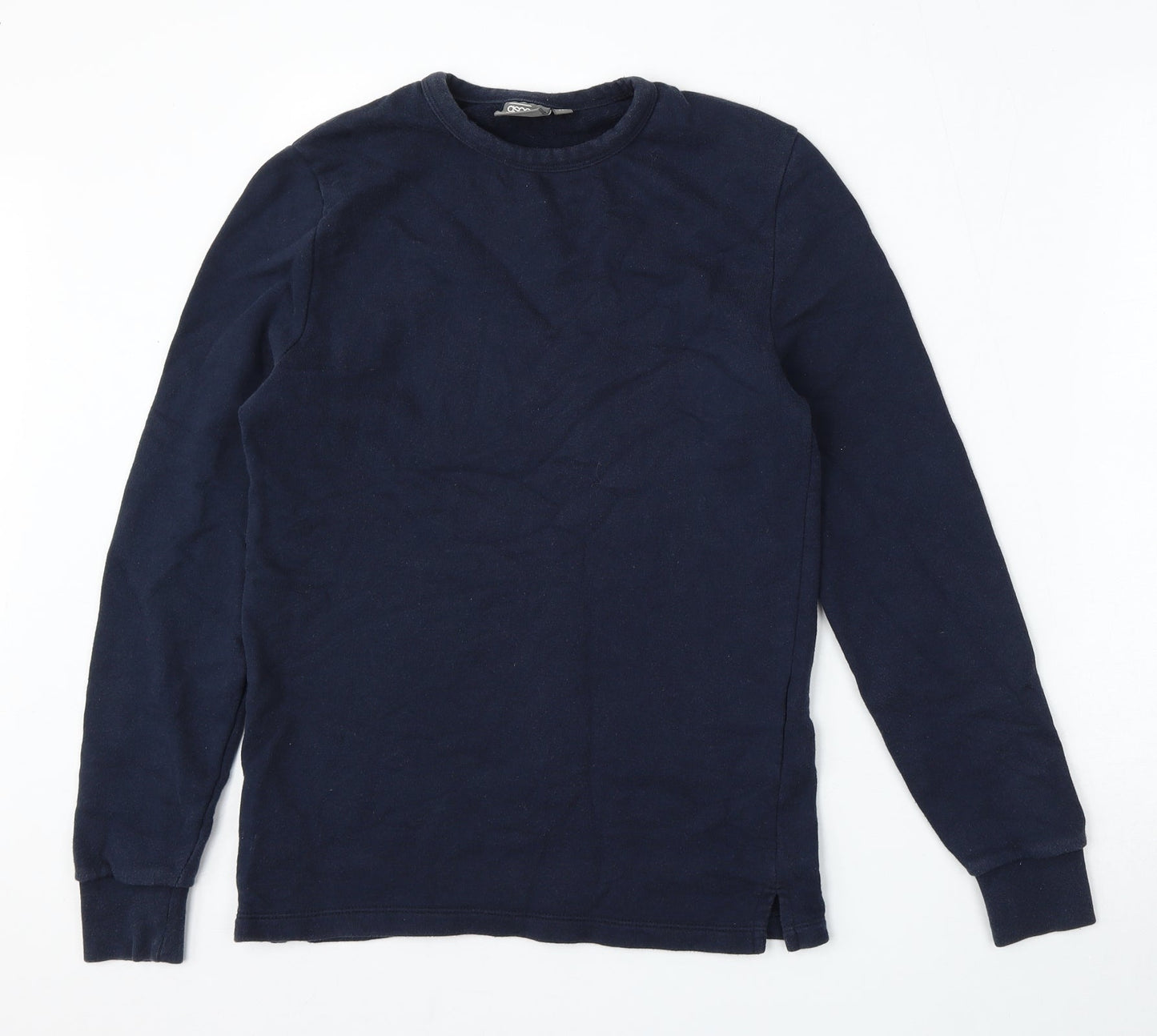 Mens UK Size XS ASOS Blue Pullover Sweatshirt