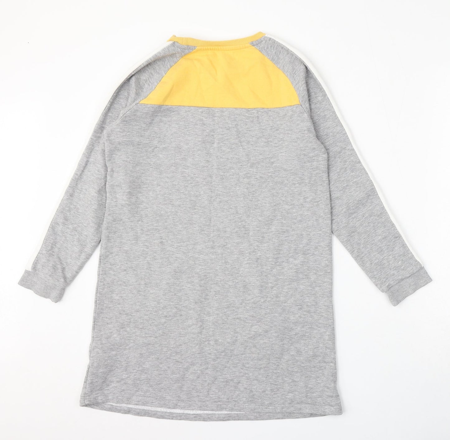 Nutmeg Girls Grey  Cotton Pullover Sweatshirt Size 10-11 Years