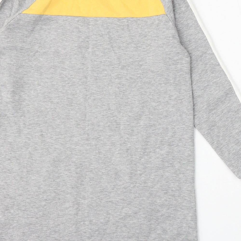 Nutmeg Girls Grey  Cotton Pullover Sweatshirt Size 10-11 Years