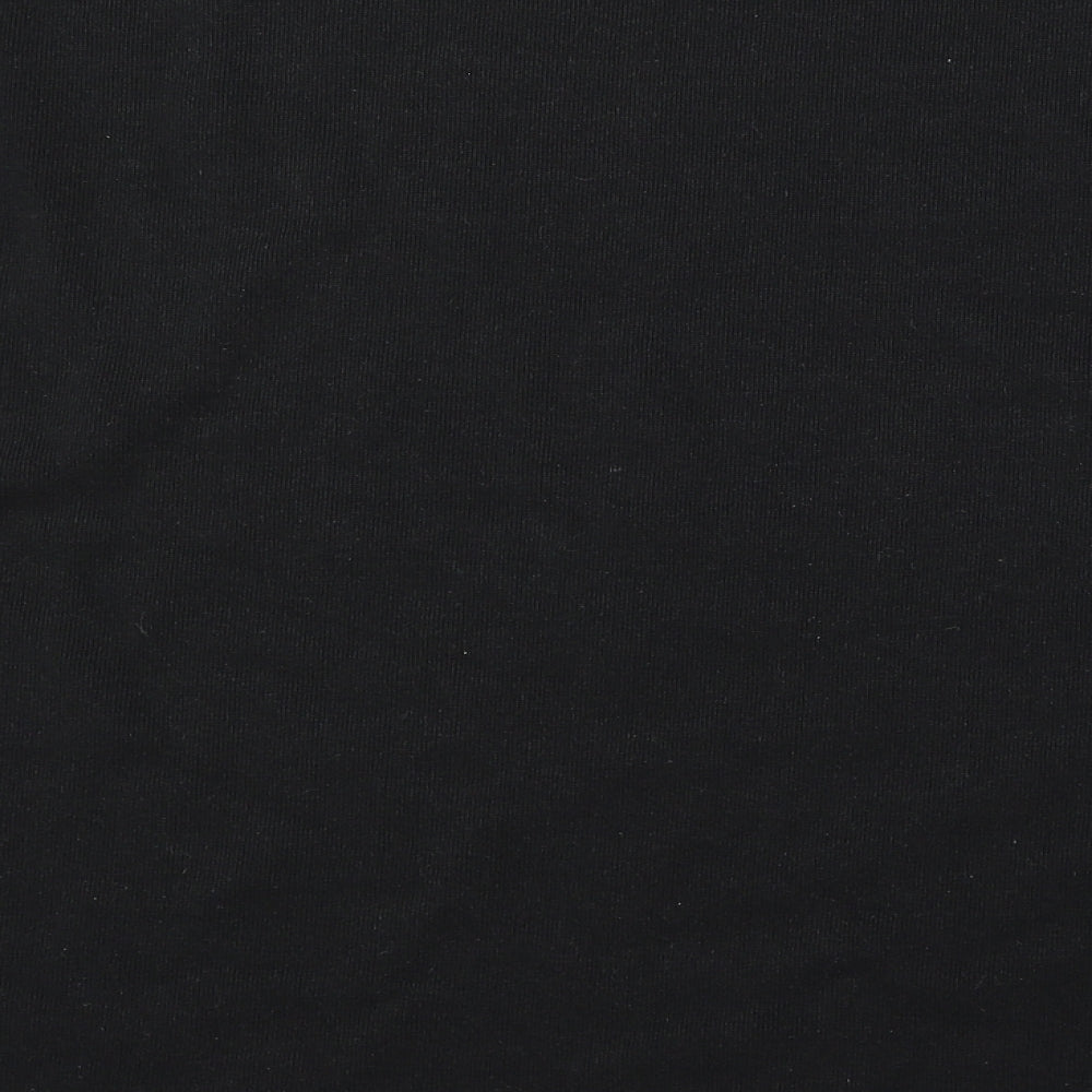 DASH Womens Black  Polyester Pullover Sweatshirt Size L