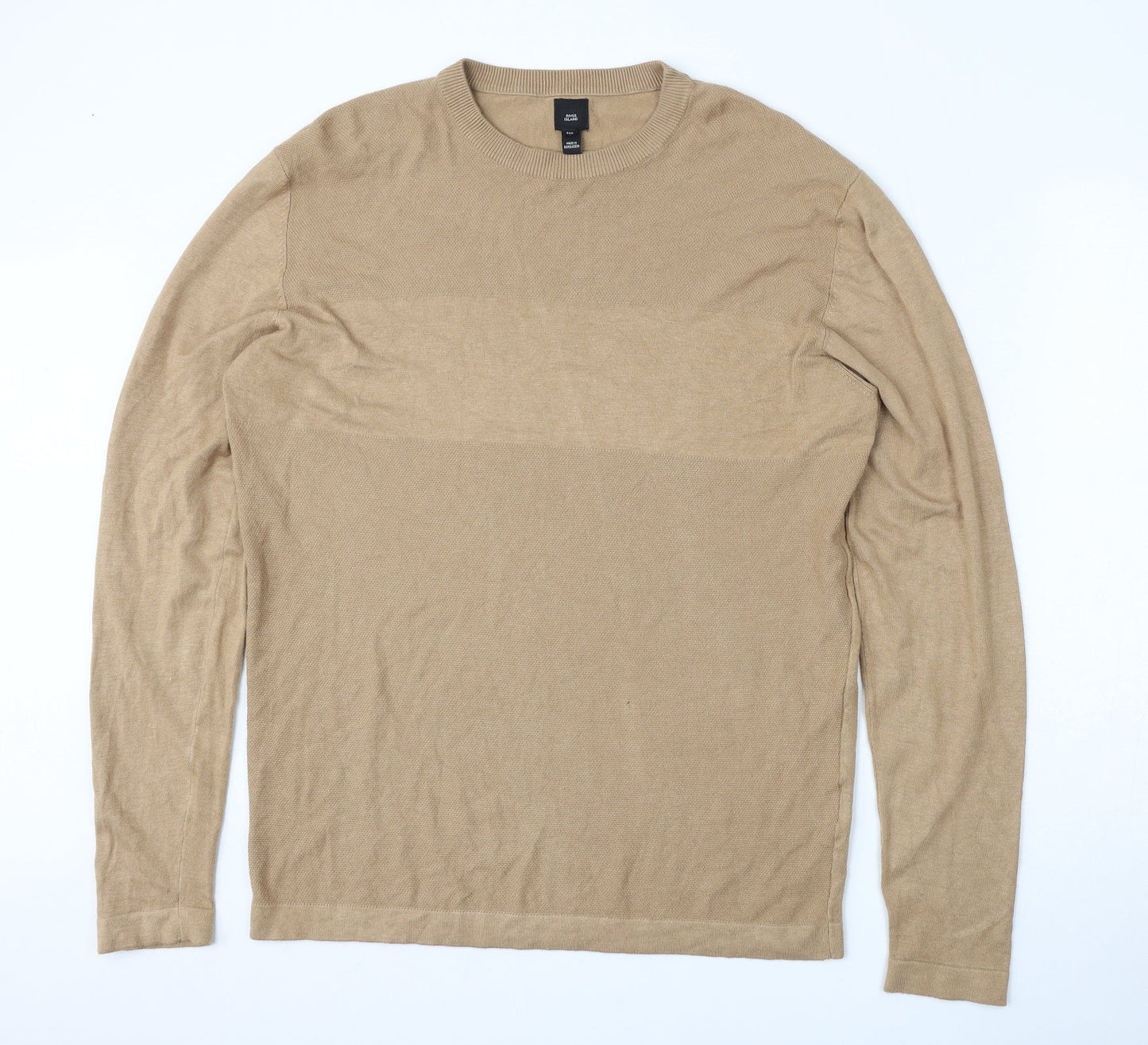 Womens UK Size XL River Island Brown Pullover Jumper