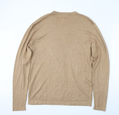 Womens UK Size XL River Island Brown Pullover Jumper
