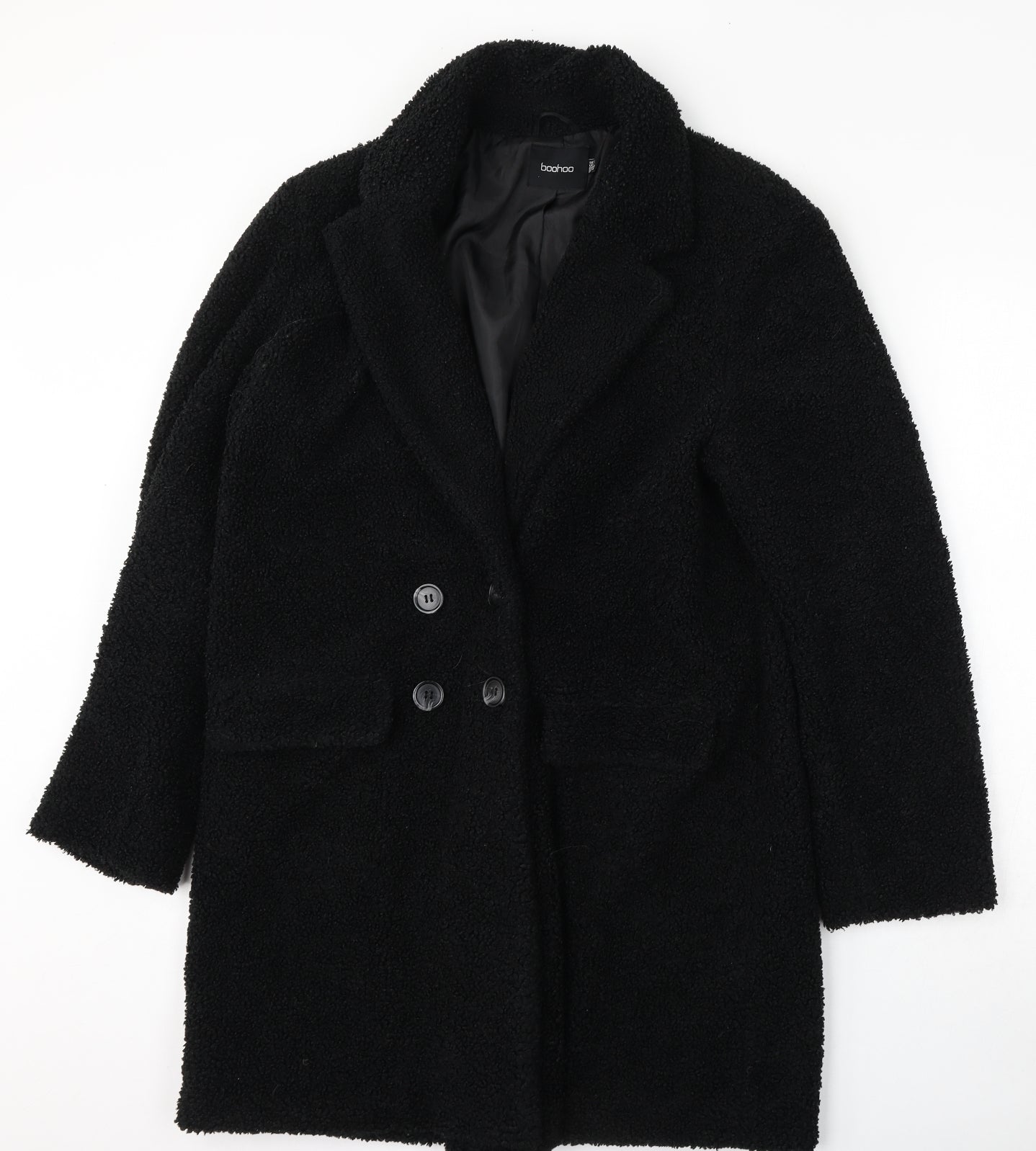 Womens UK Size 12 Boohoo Black Jacket
