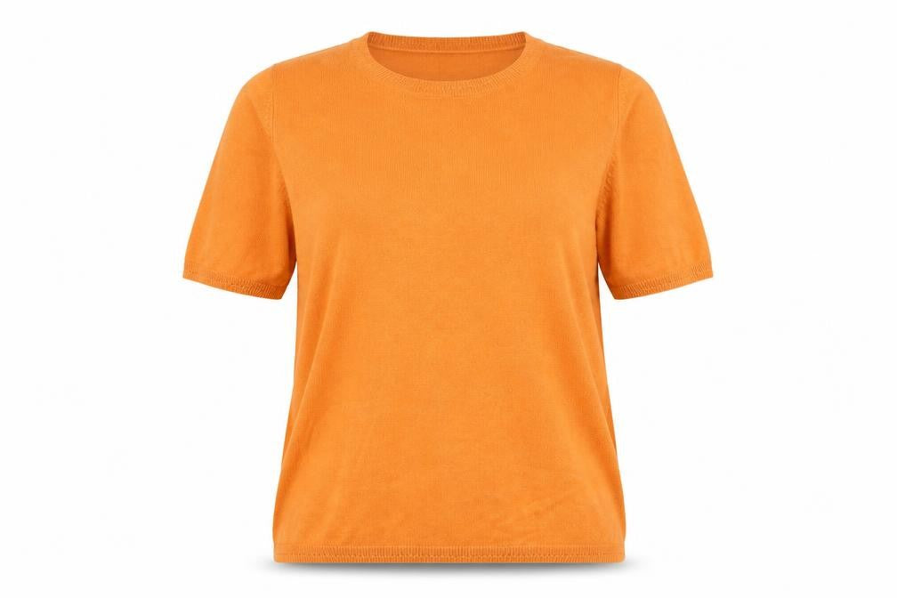 Womens UK Size 16 Marks and Spencer Orange Pullover Jumper