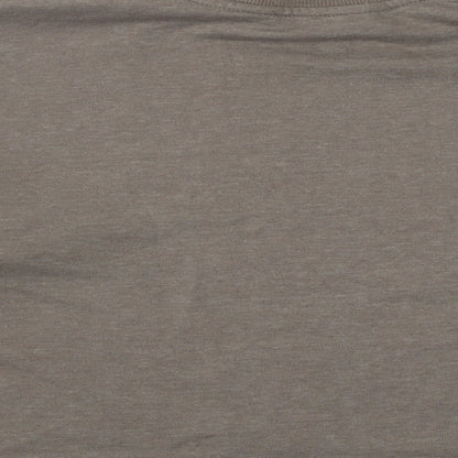 Primark Womens Beige Round Neck  Polyester Pullover Jumper Size 2XS