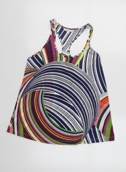 Womens UK Size 8 NEXT Multicoloured Basic Tank
