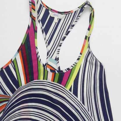 Womens UK Size 8 NEXT Multicoloured Basic Tank