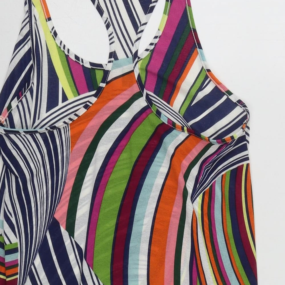 Womens UK Size 8 NEXT Multicoloured Basic Tank