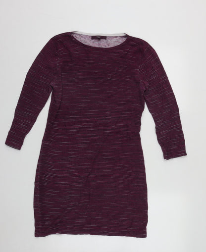 Womens UK Size 10 NEXT Purple Basic Blouse