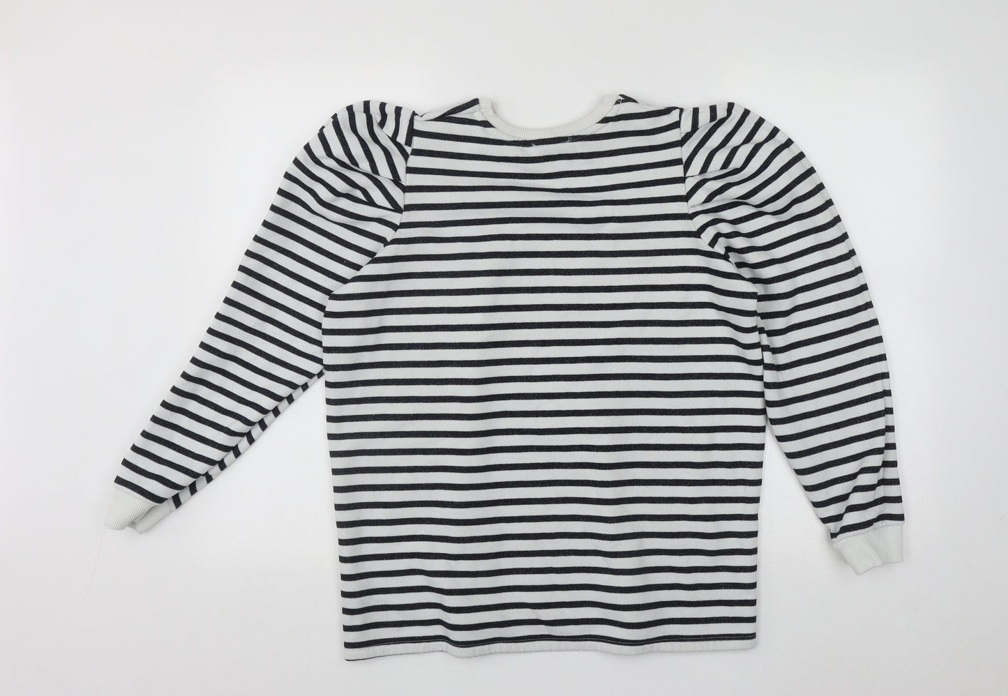 Womens UK Size L Papaya White Pullover Jumper