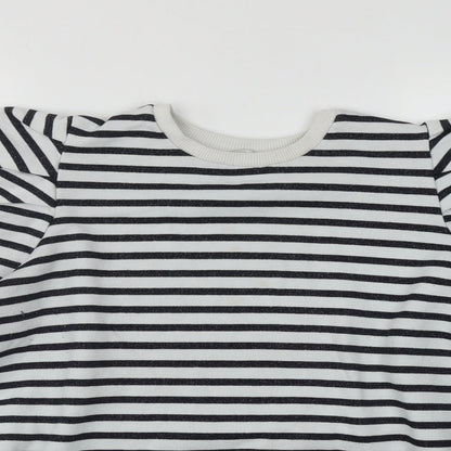 Womens UK Size L Papaya White Pullover Jumper