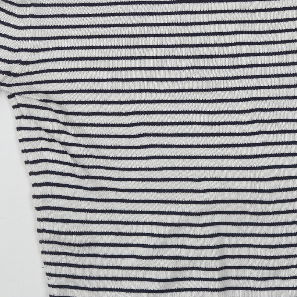 Womens UK Size 10 Miss Selfridge White Pullover Jumper