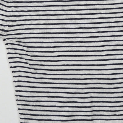 Womens UK Size 10 Miss Selfridge White Pullover Jumper
