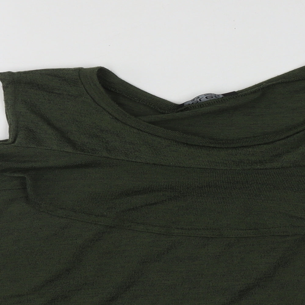 Womens UK Size 16 Select Green Basic Blouse