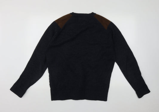Womens UK Size M Debenhams Blue Pullover Jumper