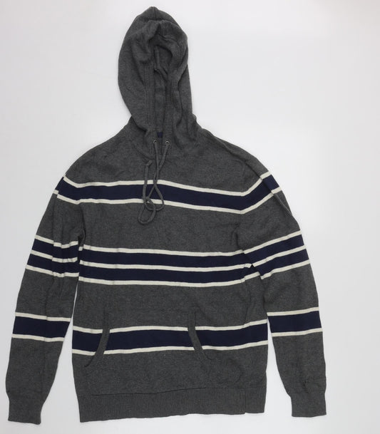 Mens UK Size M Gap Green Pullover Hoodie