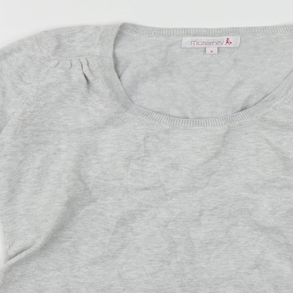 Womens UK Size 8 Debenhams Grey Pullover Jumper