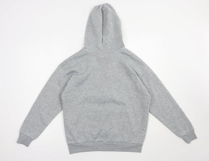 SheIn Womens Grey  Polyester Full Zip Hoodie Size S  Zip
