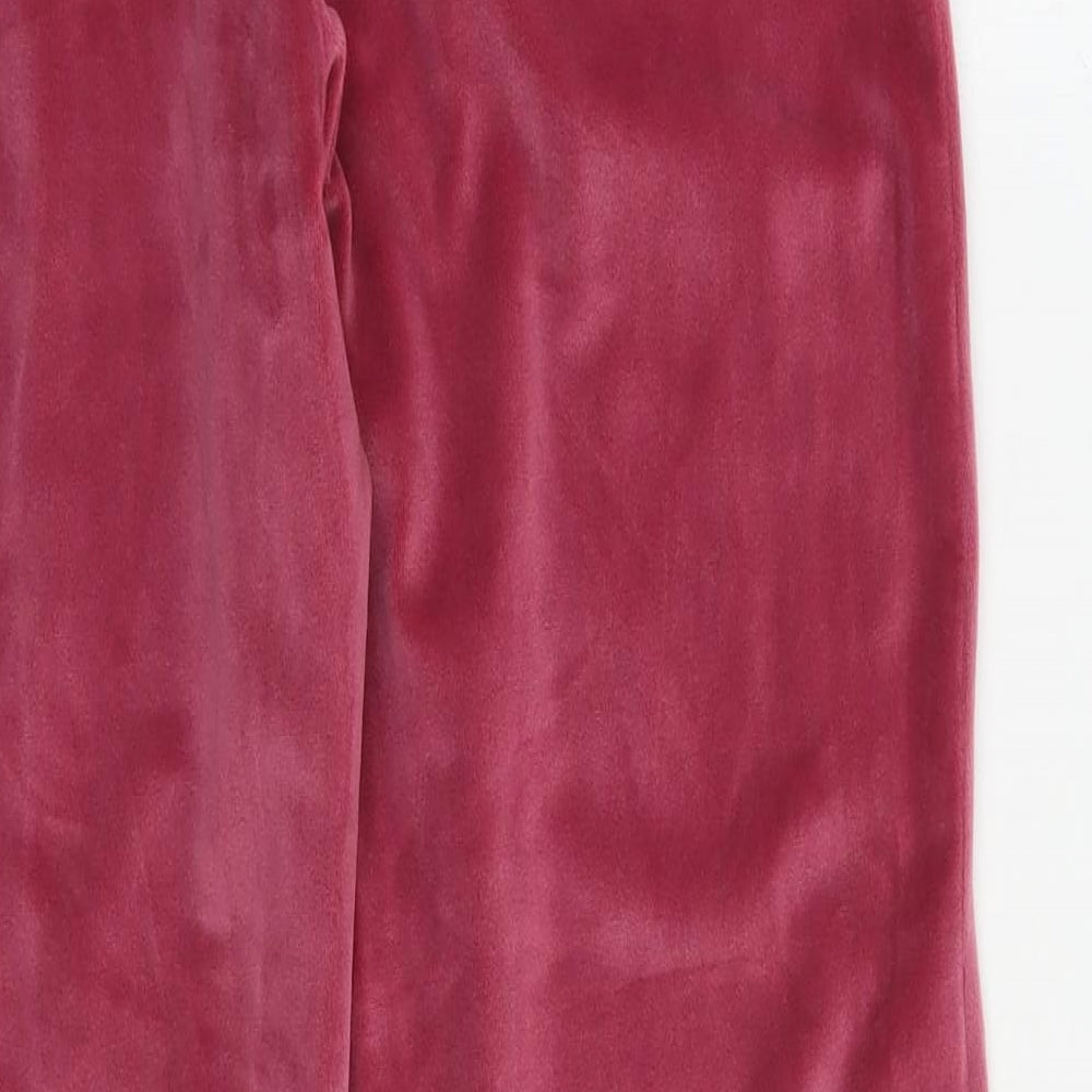 Womens UK Size S Preworn Regular Fit Jogger Pink Trousers