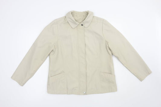 Womens UK Size S Bonmarché Beige Jacket