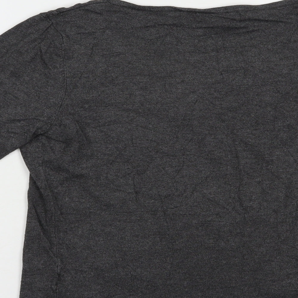 Womens UK Size 12 Per Una Grey Pullover Jumper