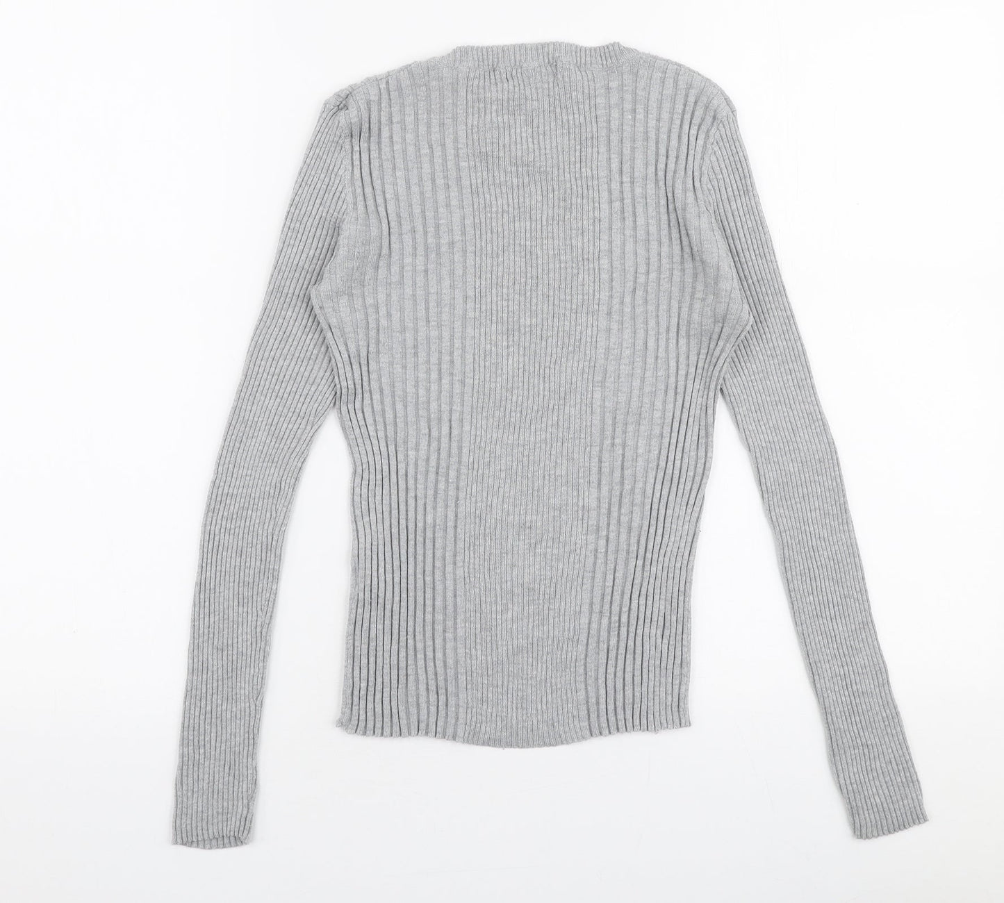 Womens UK Size 12 Atmosphere Grey Pullover Jumper