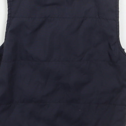 St Bernard Boys Blue   Gilet Jacket Size 3-6 Months   Zip