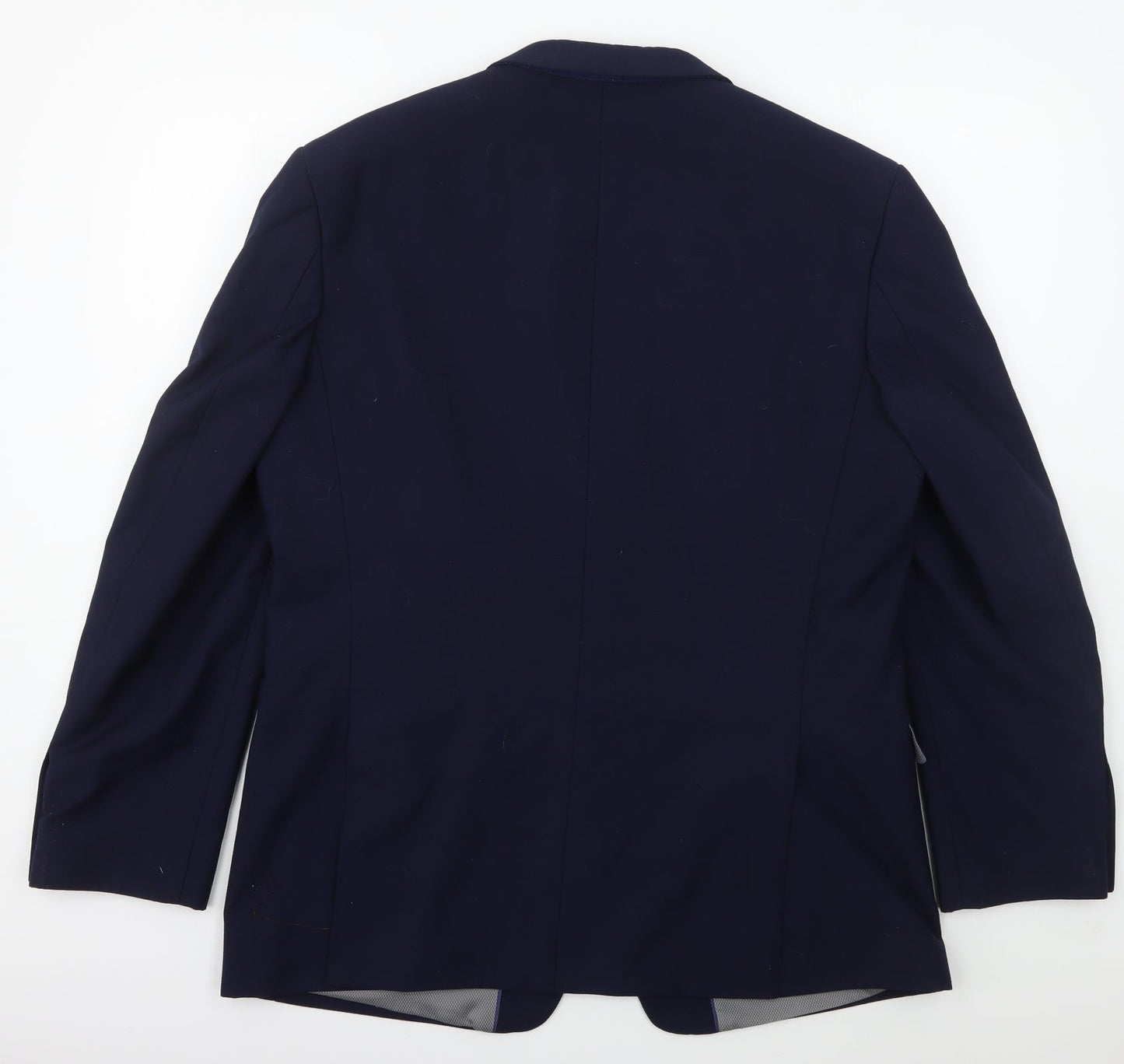 Mens UK Size 44 Burton Regular Blue Suit Jacket