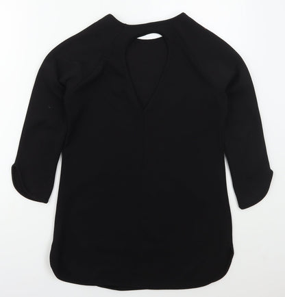 Pink Apple Girls Black  Polyester Pullover Sweatshirt Size 11-12 Years  Pullover - The Perfect Outfit