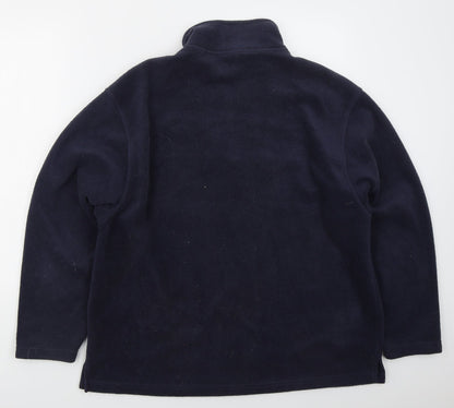 West Rock Mens Blue   Jacket  Size L  Zip