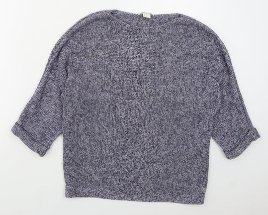 Womens UK Size XS H&M Blue Pullover Jumper