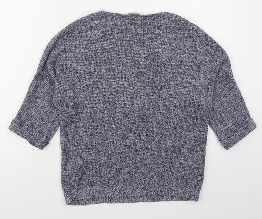 Womens UK Size XS H&M Blue Pullover Jumper