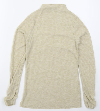 Womens UK Size S River Island Beige Pullover Jumper