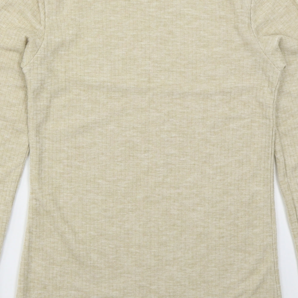 Womens UK Size S River Island Beige Pullover Jumper