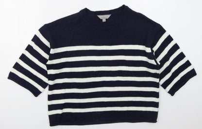 Womens UK Size 10 Dorothy Perkins Blue Pullover Jumper