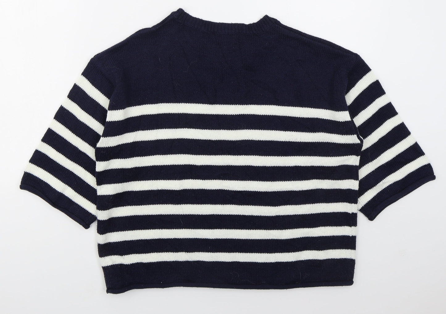 Womens UK Size 10 Dorothy Perkins Blue Pullover Jumper