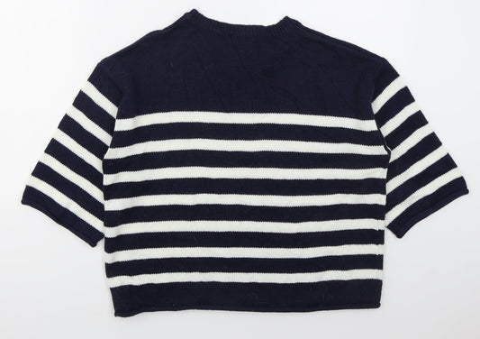 Womens UK Size 10 Dorothy Perkins Blue Pullover Jumper