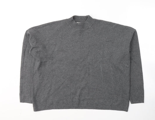 Womens UK Size M H&M Grey Pullover Jumper