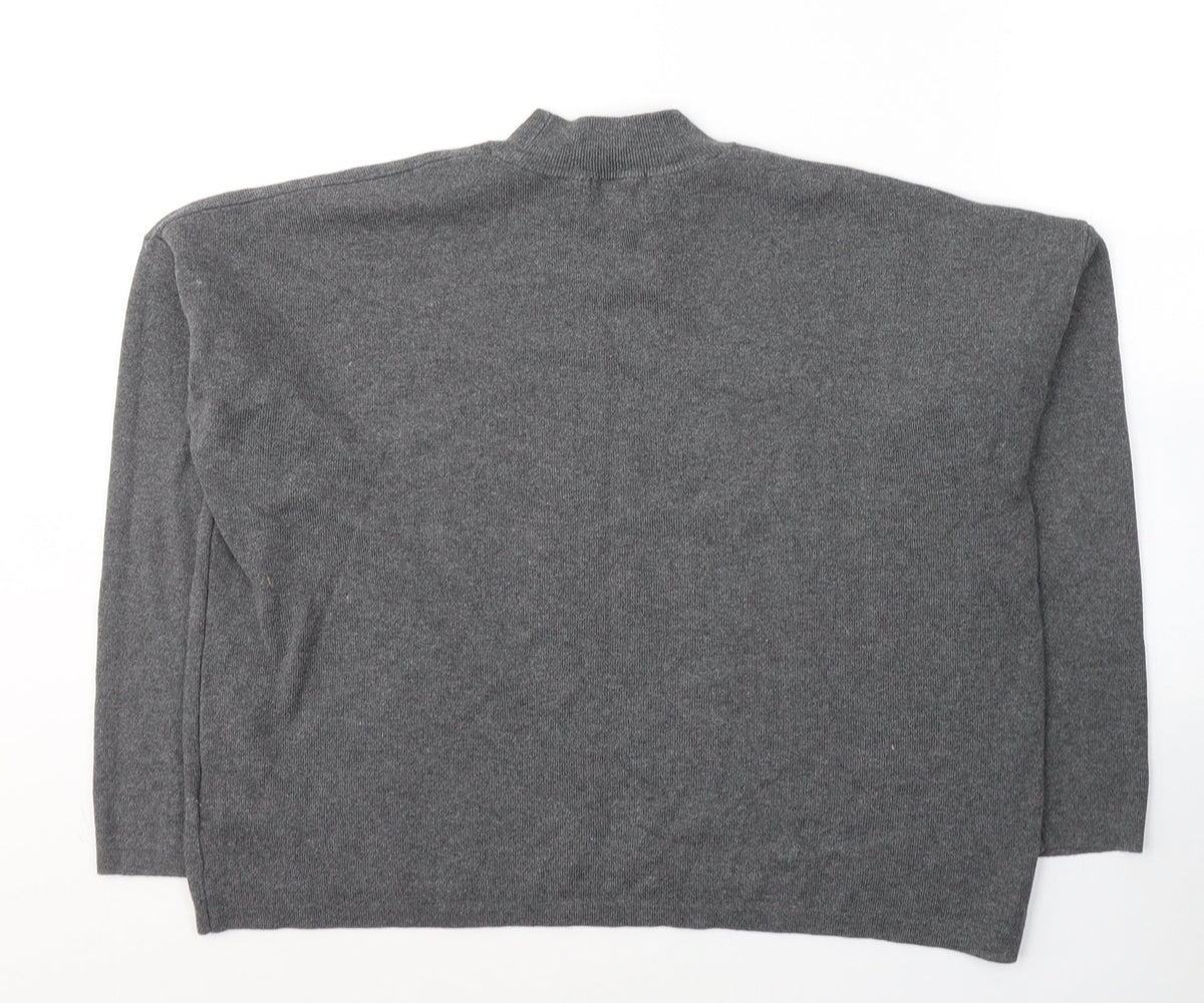 Womens UK Size M H&M Grey Pullover Jumper