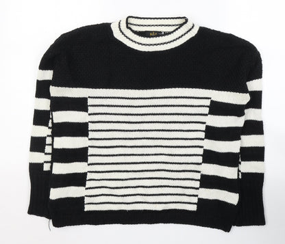 Womens UK Size 8 River Island Black Pullover Jumper