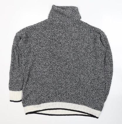 Womens UK Size S H&M Black Pullover Jumper