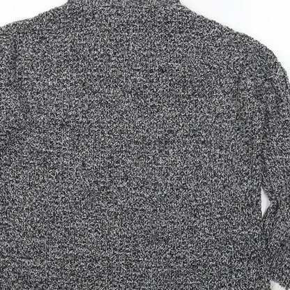 Womens UK Size S H&M Black Pullover Jumper
