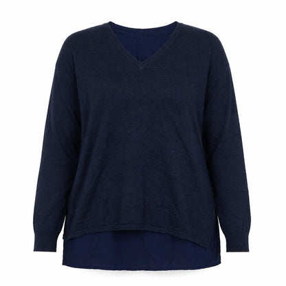 Womens UK Size 10 Atmosphere Blue Basic Blouse