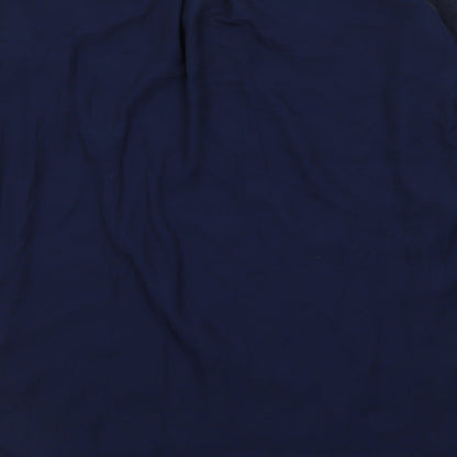Womens UK Size 10 Atmosphere Blue Basic Blouse