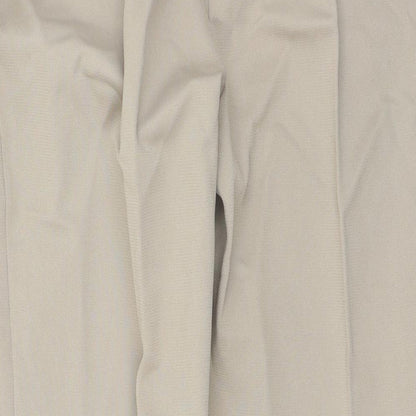 Slimma Womens Beige  Polyester Trousers  Size 20 L25 in Regular