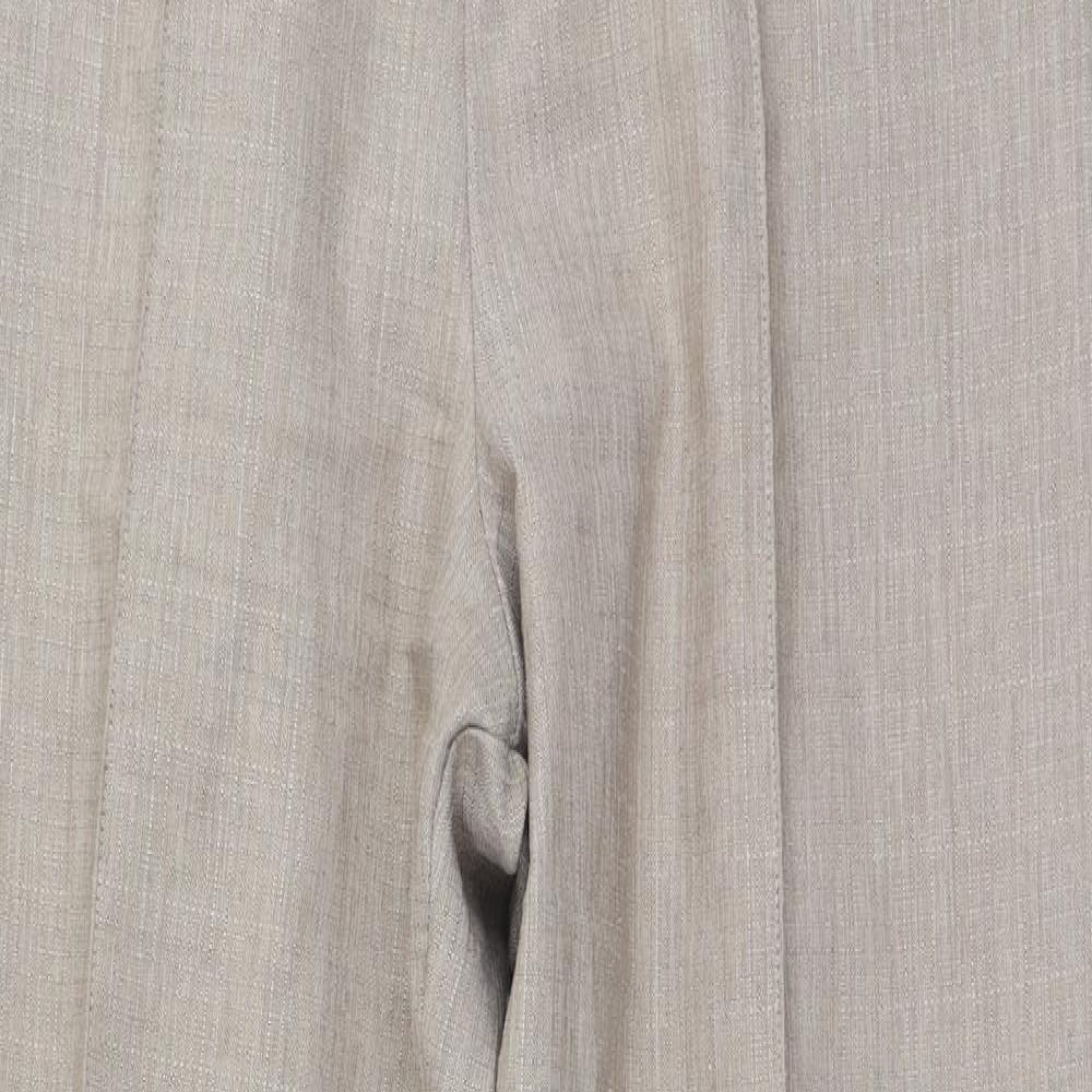 Womens UK Size 16 Marks and Spencer Regular Fit  Brown Trousers