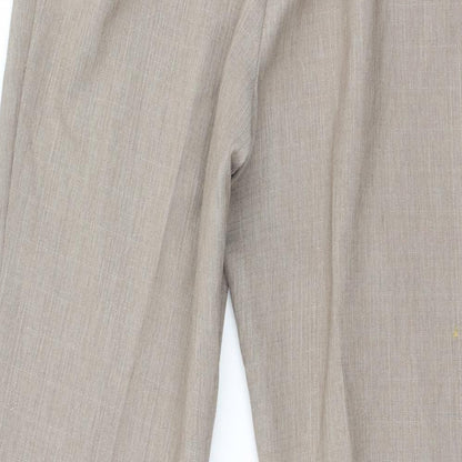 Womens UK Size 16 Marks and Spencer Regular Fit  Brown Trousers